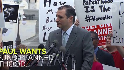 Ted Cruz Calls For Criminal Investigation Into Planned Parenthood