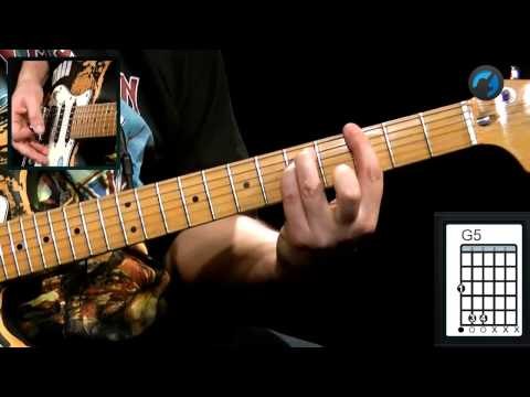 Iron Maiden - The Trooper (como tocar - aula de guitarra)