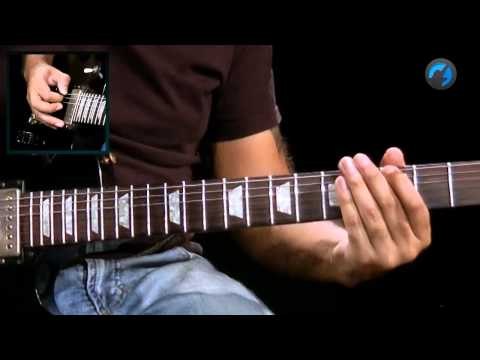 Harmônicos na Base de Blues/Rock (aula de blues guitar)