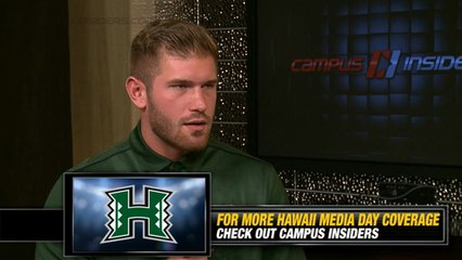 Hawaii's Max Wittek On Being Named Co-Captain