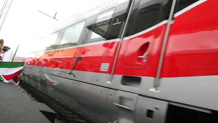 Première sortie de la Frecciarossa 1000, le futur train à grande vitesse de Trenitalia