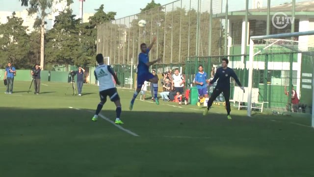 Ninguém segura! Barrios marca e Verdão goleia em jogo-treino