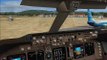 Boeing 747 LANDING cockpit view (fsx)