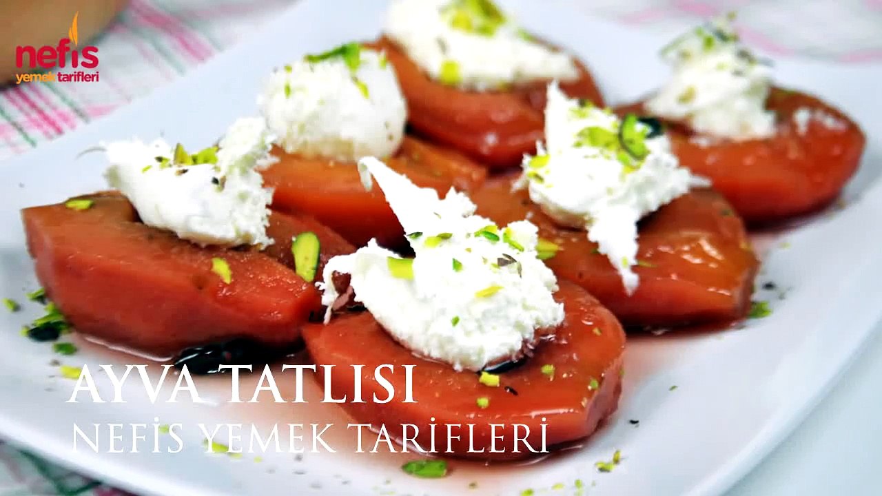 Ayva Tatlısı Tarifi  Nefis Yemek Tarifleri