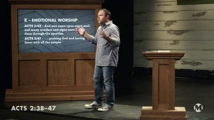 Worship isn't just singing on Sunday