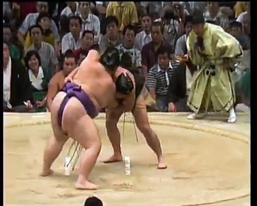 Chiyonofuji vs. Onokuni : Nagoya 1988