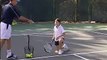 Tennis Lesson - How to hit spin serves - Tennis Tip