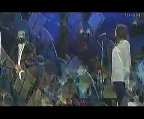 LUCIANO PAVAROTTI Y LAURA PAUSINI -Tu che m'hai preso il cuo