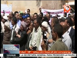 Yemen: empleados del Min. de Electricidad condenan agresión saudí