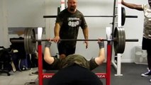 Mike Westerdal 315 Bench for 15 Reps
