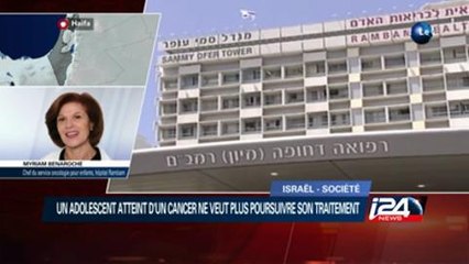 Un ado atteint du cancer ne veut plus poursuivre son traitement