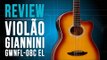 Conheça o Violão Giannini GWNFL-08C EL - TVCifras Review