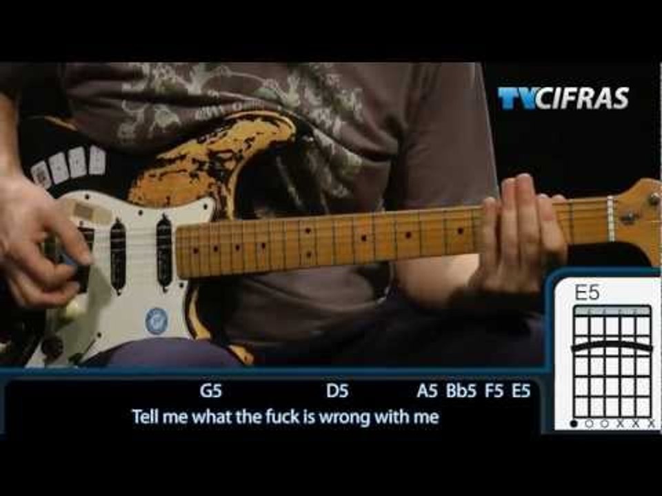Linkin Park - Given Up - Aula de Guitarra - TV...