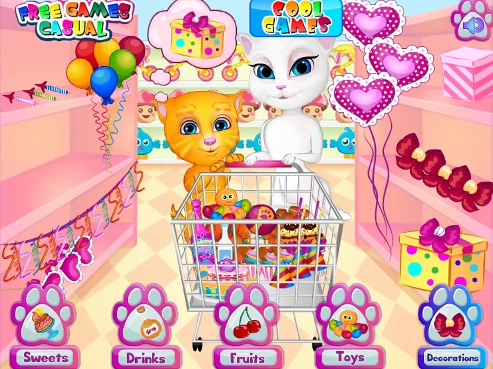 Baby and Kid Cartoon & Games ♥ Angela Ginger Birthday Surprise  Top Baby Games For Kids 201 ♥ Englis