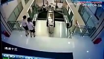 Woman killed on escalator in China