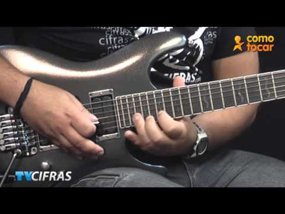 Fade to Black - Metallica - Parte 2/3 - Como Tocar no TV CIFRAS