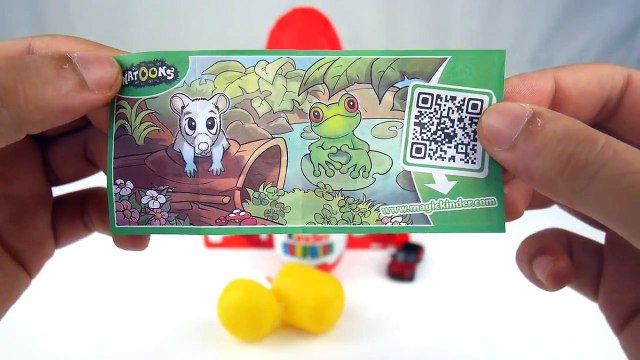 Amazing Kinder Surprise Eggs & Giant Play Doh Surprise Egg Lightning McQueen Disney Pixar
