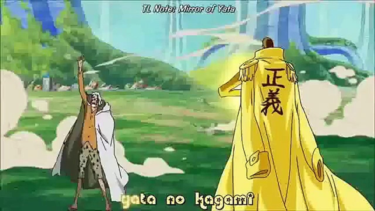 Admiral Kizaru vs Rayleigh video Dailymotion
