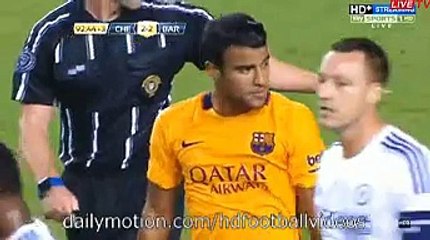 Super Super Shoot Rafinha To Score Chelsea 2-2 Barcelona 28.07.2015 HD
