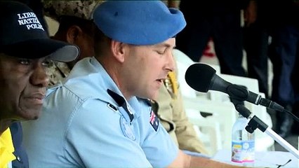 UNMIL Donates Vehicles to LNP and BIN in Support of the Fight Against Ebola