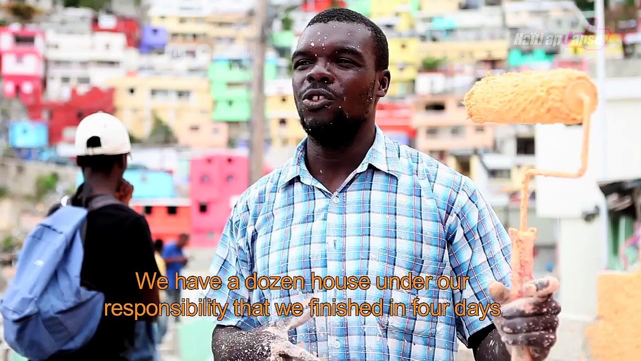 Haiti is Moving forward jalousie in Colors