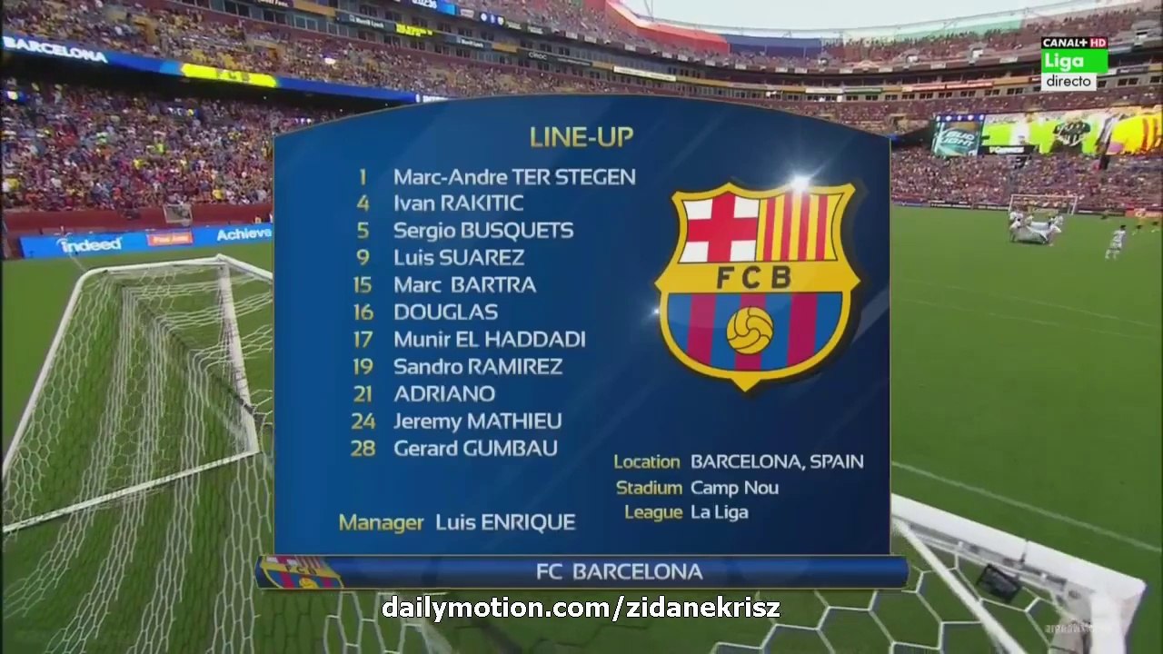 Chelsea 2-2 Barcelona 4-2 PK | Full Spanish Highlights - International Champions Cup 28.07.2015