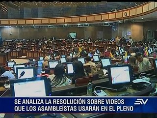 Videos presentados en el Pleno podría pasar por una revisión previa