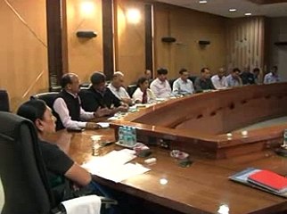 Gandhinagar Rain Review Meeting by Gujarat CM