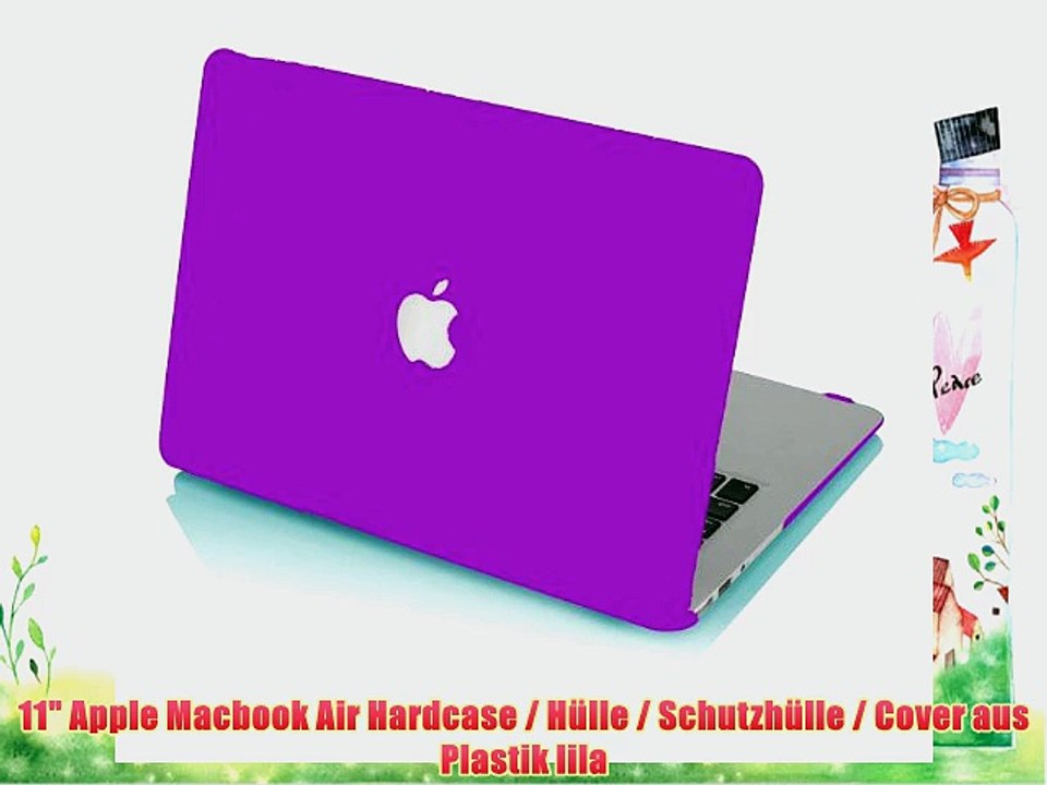 11 Apple Macbook Air Hardcase / H?lle / Schutzh?lle / Cover aus Plastik lila