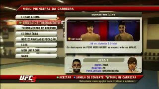 UFC Undisputed 3 Carreira- Treinando pra 2 luta