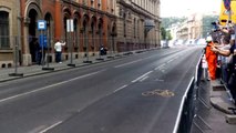 Infinit RedBull Racing-Daniil Kvyat and David Coulthard in Budapest LOUD V8