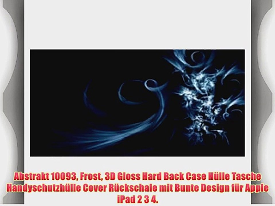 Abstrakt 10093 Frost 3D Gloss Hard Back Case H?lle Tasche Handyschutzh?lle Cover R?ckschale