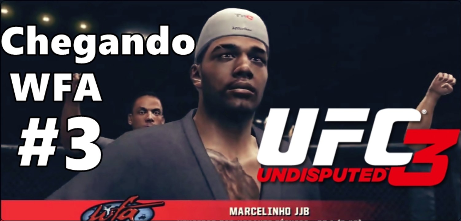 UFC Undisputed 3 Carreira- Mostrando a cara no WFA = #2