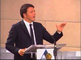 Roma - Renzi alla 11^ Conferenza degli Ambasciatori (28.07.15)