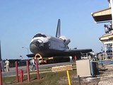 STS-132 Rollover space shuttle Atlantis moves from the OPF to VAB for stacking and launch