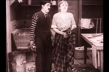 Charlie Chaplin: Triple Trouble (Early Silent Film) 1918