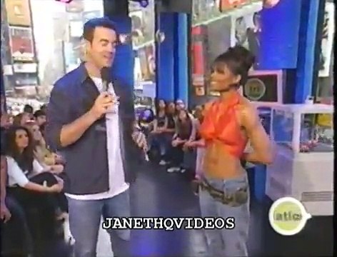 Janet Jackson THRILLS TRL Audience [HQ]