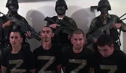 los Zetas detenidos