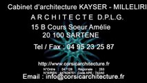 Architecture et Architecte DPLG en Corse / Chantier en cours pour l'office du Tourisme du Valinco