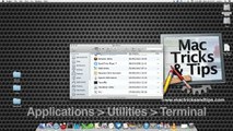 Hide Desktop Icons (Including Hard Drives) On Mac OS X