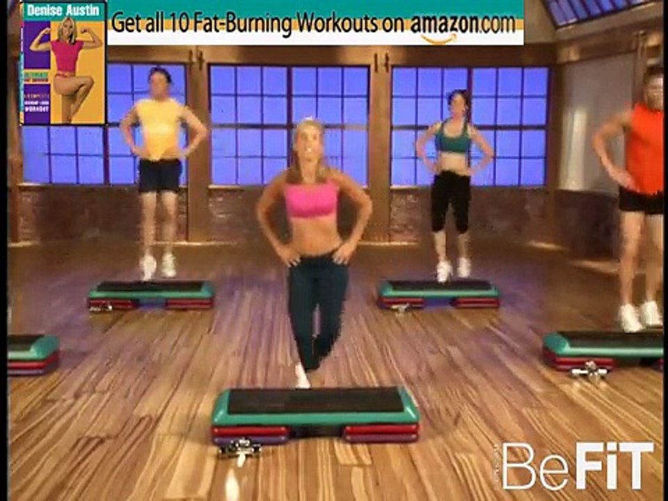 Denise Austin: Fat-Burning Cardio Aerobics Fitness Routine
