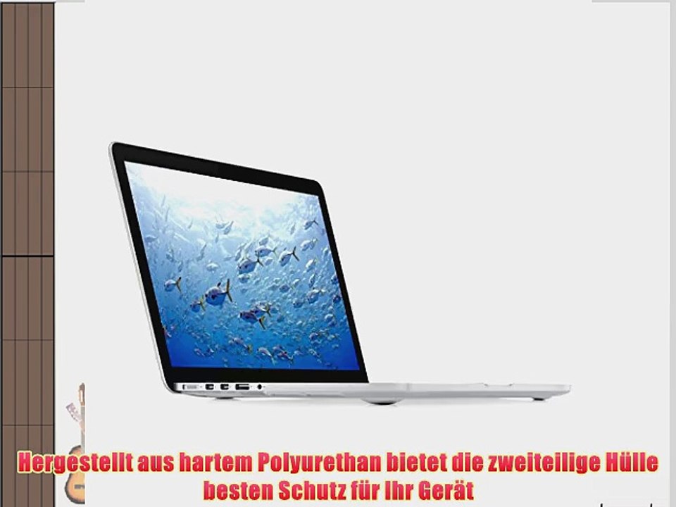 JAMMYLIZARD | Shell Transparent Harte Ultra Slim H?lle f?r MacBook Pro 13.3 Zoll mit Retina