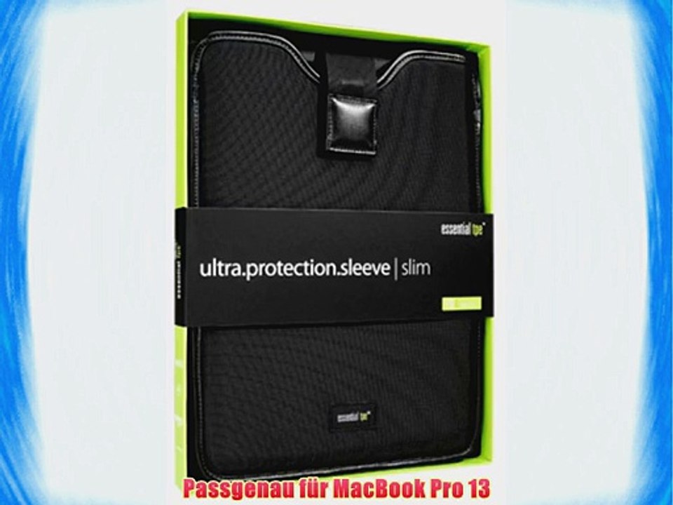 Essential tpe UPSM13 Ultra Protection Slim Tasche f?r Apple MacBook Pro bis 33 cm (13 Zoll)