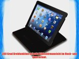 Flagge EU 1 Weltkarte Schwarz iPad 4 3 2 Smart Back Case Leder Tasche Shutzh?lle H?lle - 360