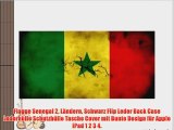 Flagge Senegal 2 L?ndern Schwarz Flip Leder Back Case Lederh?lle Schutzh?lle Tasche Cover mit