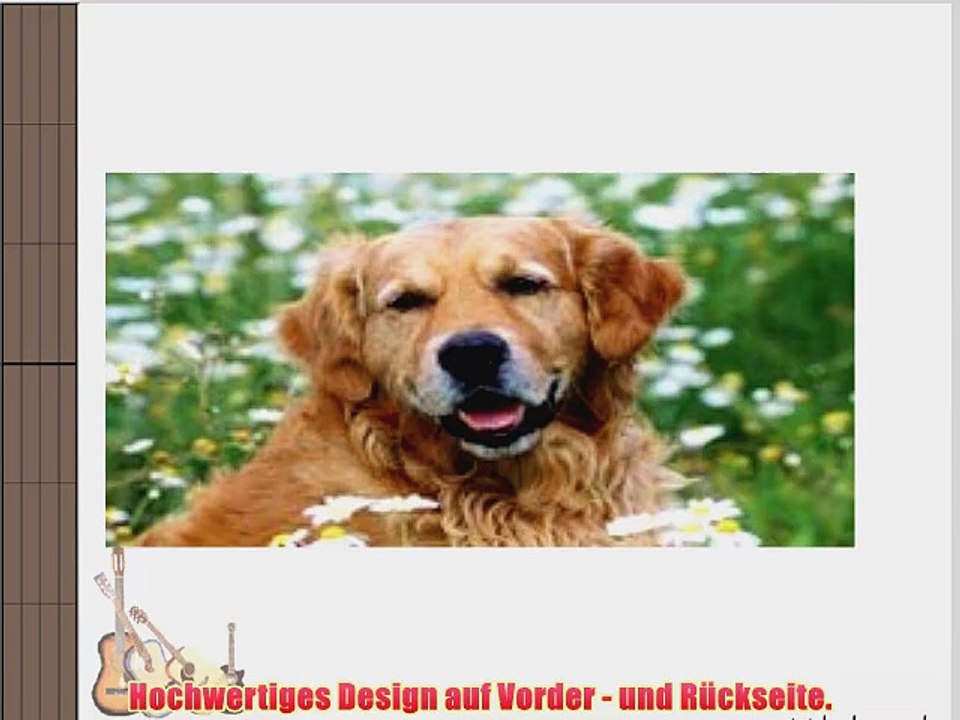 Hunde 10016 Golden Retriever Wasserfest Neopren Weich Zip Geh?use Computer Sleeve Laptop Tasche