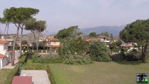 Versilia i danni provocati dalla tempesta di vento (riprese aeree) After Hurricane Italy drone view