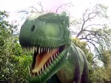 Giganotosaurus vs T Rex at Audubon Zoo