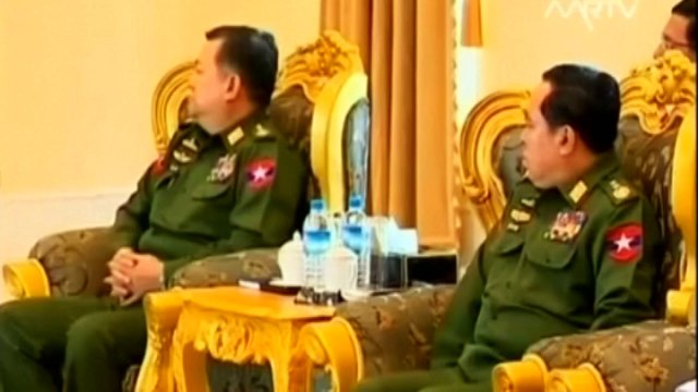 Angelina Jolie meets Myanmar President Thein Sein