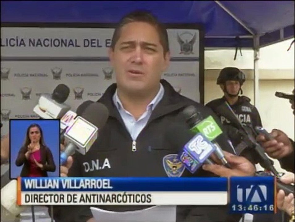 Autoridades presentan cifras de operativos antinarcóticos
